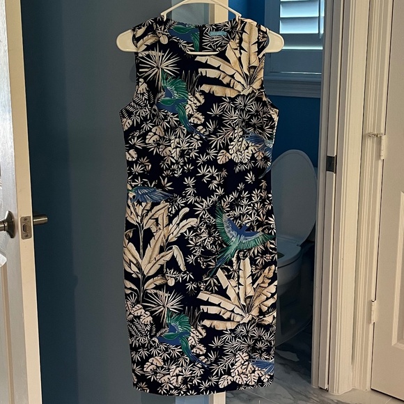 Tropical J. McLaughlin Cocktail Dress - Picture 1 of 4